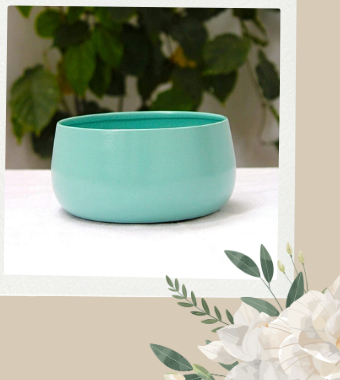 Teal Ceramic Bowl